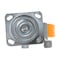 Vestil Polyurethane Swivel With Brake Caster 6 In. Diameter x 2 In. Width 1212 lb Orange/Silver CST-VE-6X2PUA-SWB - alternate 8